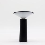 Lampe Tactile - Champignon Noir - Réglable - Motif Lumineux USB (C) - Rechargeable (2000 watts)