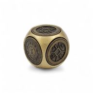 Feng Shui Fortune - Dés Traditionnels avec Symboles du Zodiaque