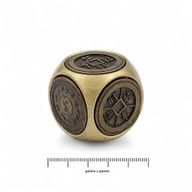 Feng Shui Fortune - Dés Traditionnels avec Symboles du Zodiaque