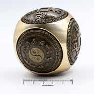 Feng Shui Fortune -Dés de Grande Richesse - Arrondis