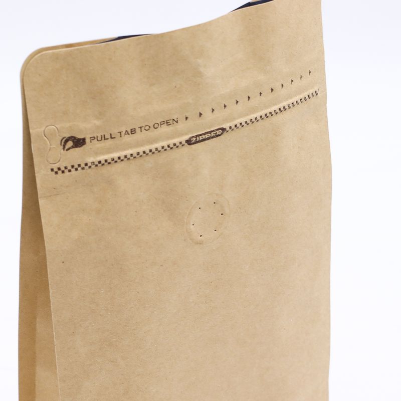 Petit Sac à Café avec Valve d'Arôme - 9x18 cm (125 g)