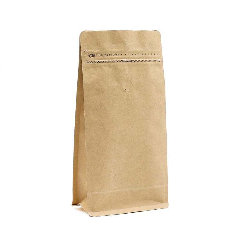 Sac à Café Moyen avec Valve d'Arôme - 13,5x26,5 cm (500 g)