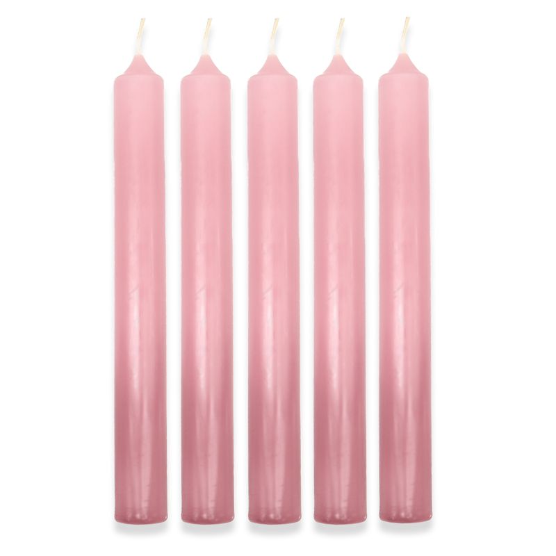 Bougie Dînatoire Rose Antique