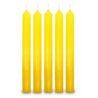 Bougie Dînatoire Jaune Citron