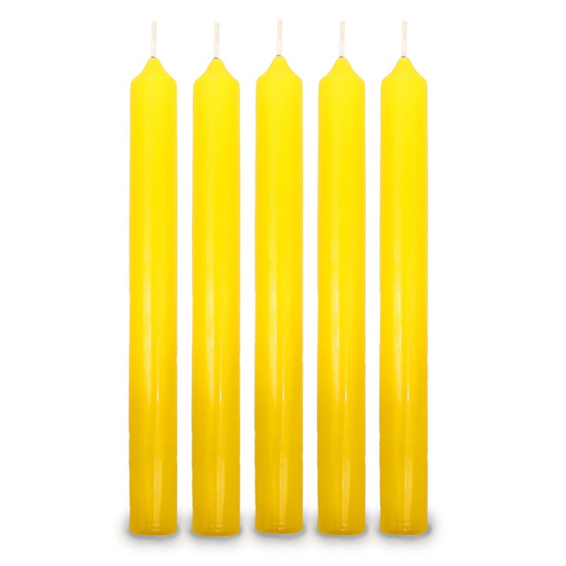 Bougie Dînatoire Jaune Citron