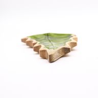 Perdus dans la Forêt - Bol en Bois Feuille Émaillée - 33x17cm