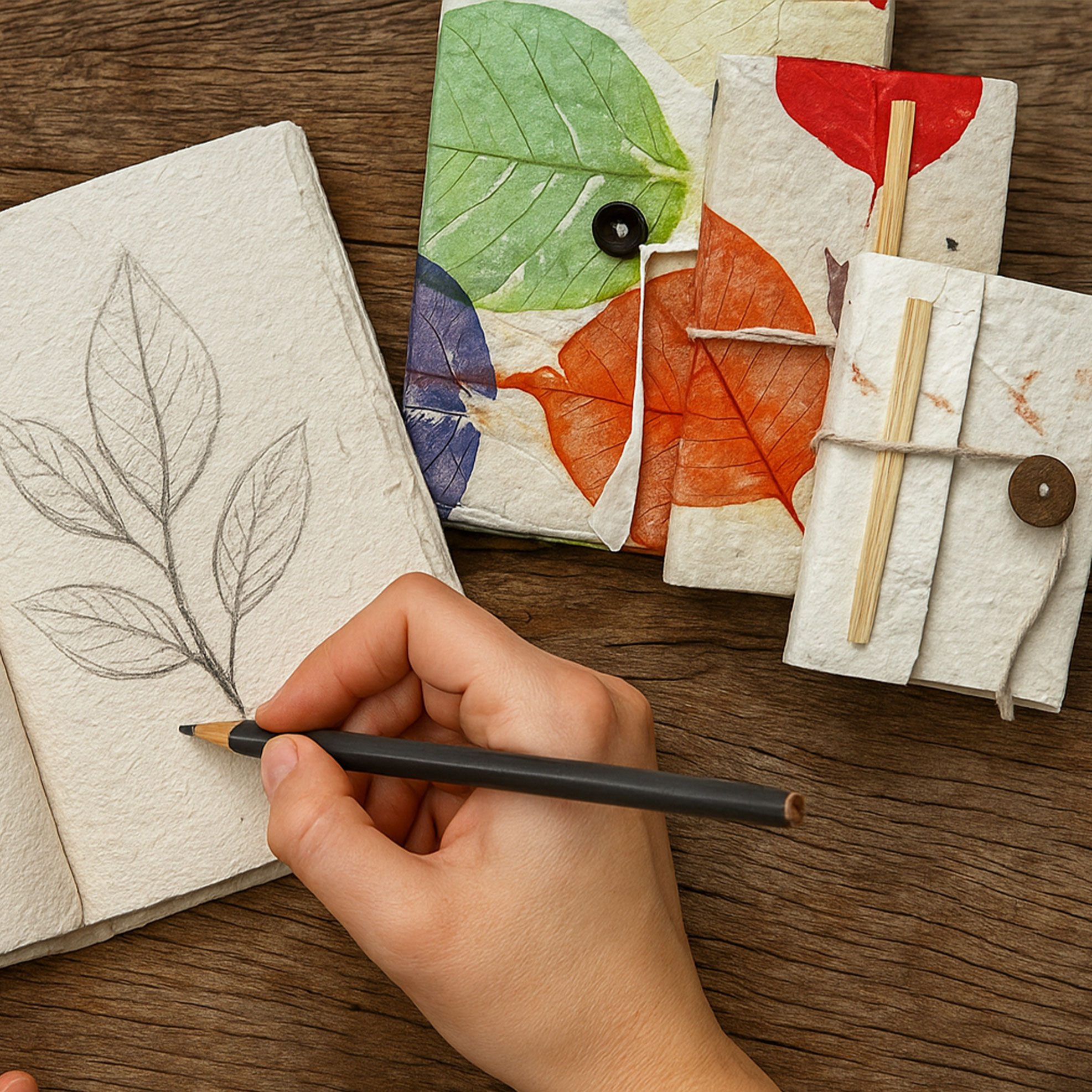Carnets en Papier Lokta