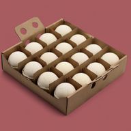 Boules de bain Jumbo - 180g Vanille