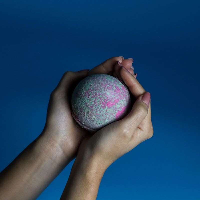 Bombe de Bain Fruitée à la Rhubarbe 180g