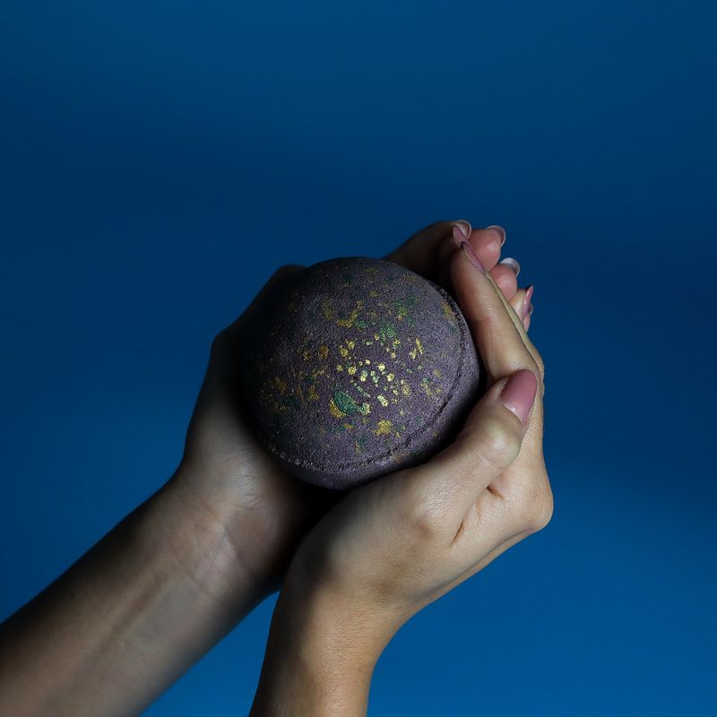 Bombe de Bain de Dubaï - Chocolat Emeraude Oudh