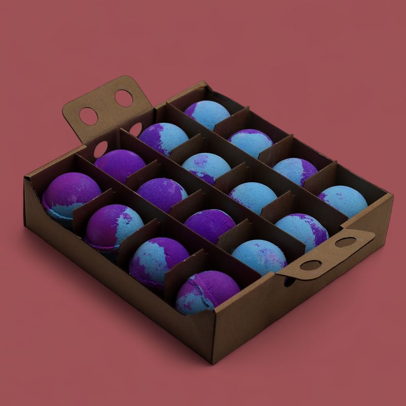 Bombe de Bain Jumbo – Amethyst Creed – Ronde