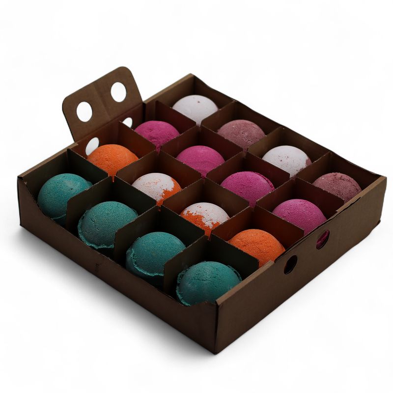 Boules de bain Jumbo - 180g Mix festif de boules de bain