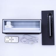 Diffuseur d'Aromes Effet Flamme Avec Sons d'Oiseaux - Noir USB - Changement De Couleur