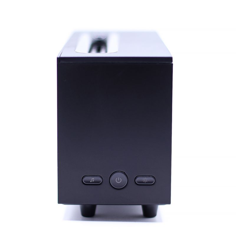 Diffuseur d'Aromes Effet Flamme Avec Sons d'Oiseaux - Noir USB - Changement De Couleur