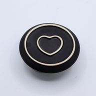 Porte-Encens et Supports en Céramique pour Palo Santo - Mandala - Blanc et Gris