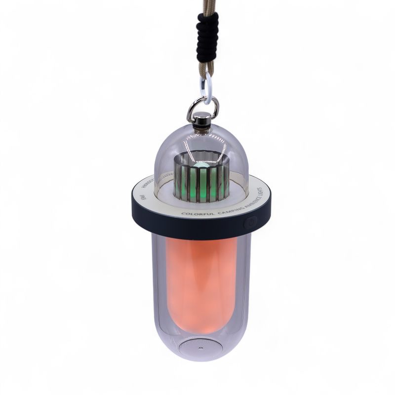 Lampe d'Extérieure Effet Flamme - Blanc USB - Rechargeable - Multicolore