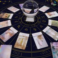Tapis De Lecture De Tarot – Zodiaque (75x75 cm)