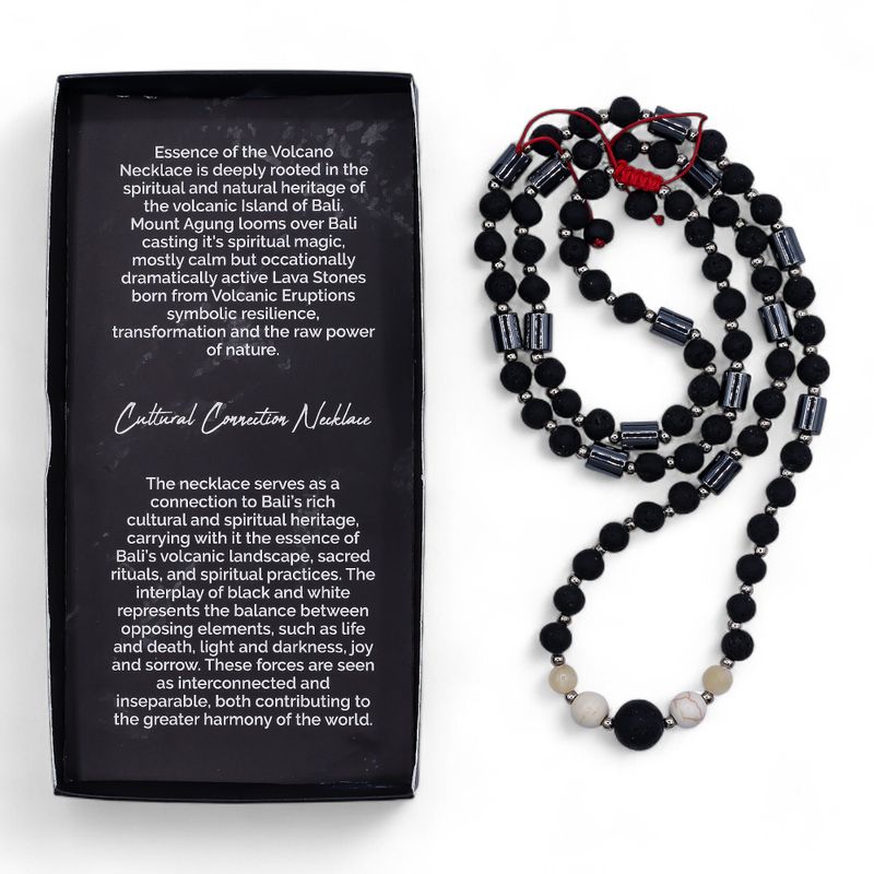 Collier Essence du Volcan - Connexion Culturelle