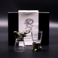 Verres À Shot (50 Ml) – Créatures Sauvages De La Forêt – Bronze Antique