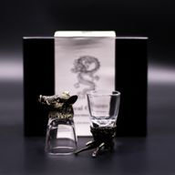 Verres À Shot (50 Ml) – Créatures Sauvages De La Forêt – Bronze Antique