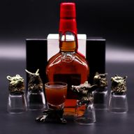 Verres À Shot (50 Ml) – Créatures Sauvages De La Forêt – Bronze Antique