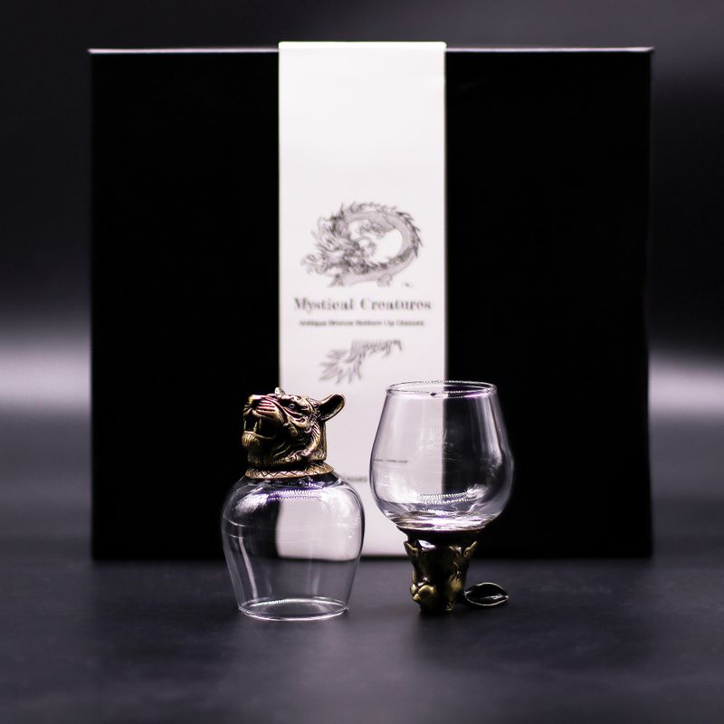 Verres  à Shot (100 Ml) – Créatures Mystiques – Bronze Antique