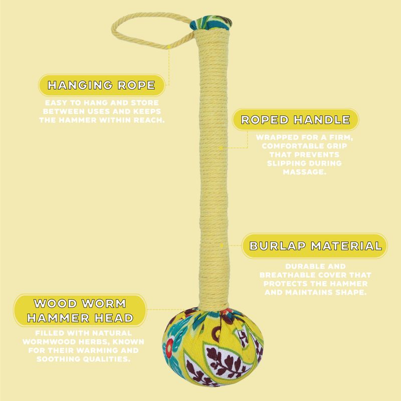 Marteau De Massage Absinthe - Citron