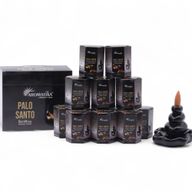 Paquet de 10 Cônes d'Encens Masala à Refoulement - Palo Santo