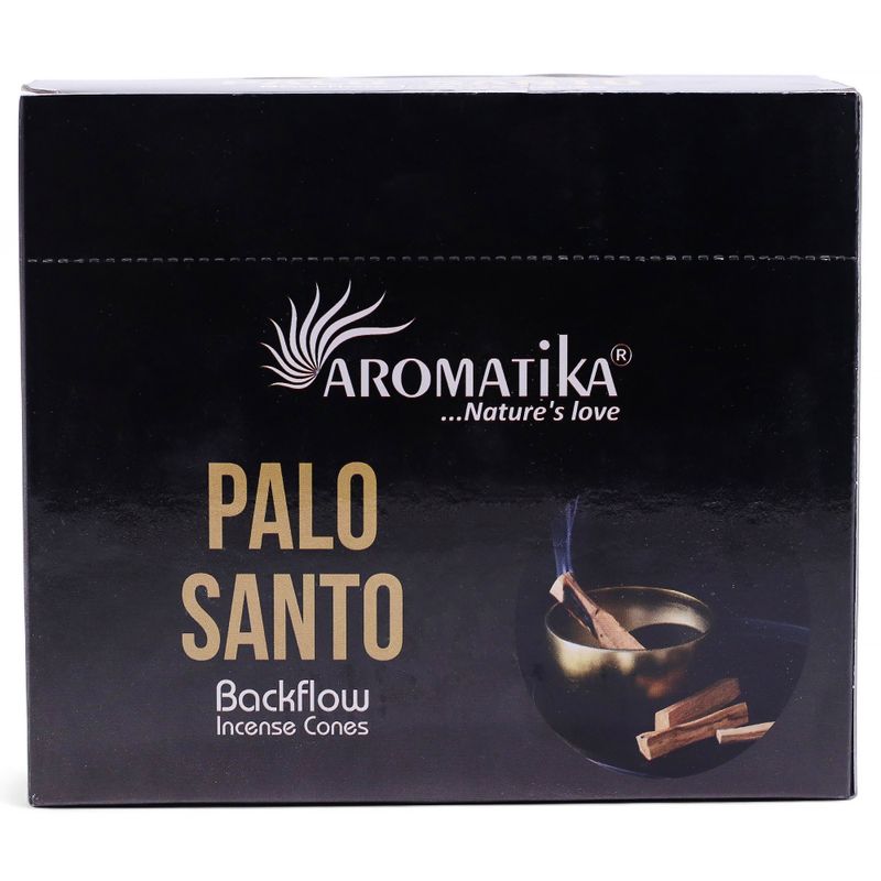 Paquet de 10 Cônes d'Encens Masala à Refoulement - Palo Santo
