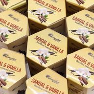 Paquet de 10 Cônes d'Encens Masala à Refoulement - Bois de Santal & Vanille