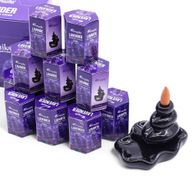 Paquet de 10 Cônes d'Encens Masala à Refoulement - Lavande