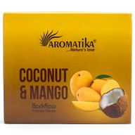 Paquet de 10 Cônes d'Encens Masala à Refoulement - Noix de Coco & Mangue
