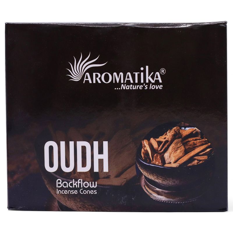 Paquet de 10 Cônes d'Encens Masala à Refoulement - Oudh