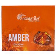 Paquet de 10 Cônes d'Encens Masala à Refoulement - Ambre