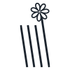 Bâtonnets et Fleurs pour Diffuseur