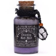 Potion De Bain De Sorcière Ancienne & Amulette En Cristal De Roche - Purification Spirituelle