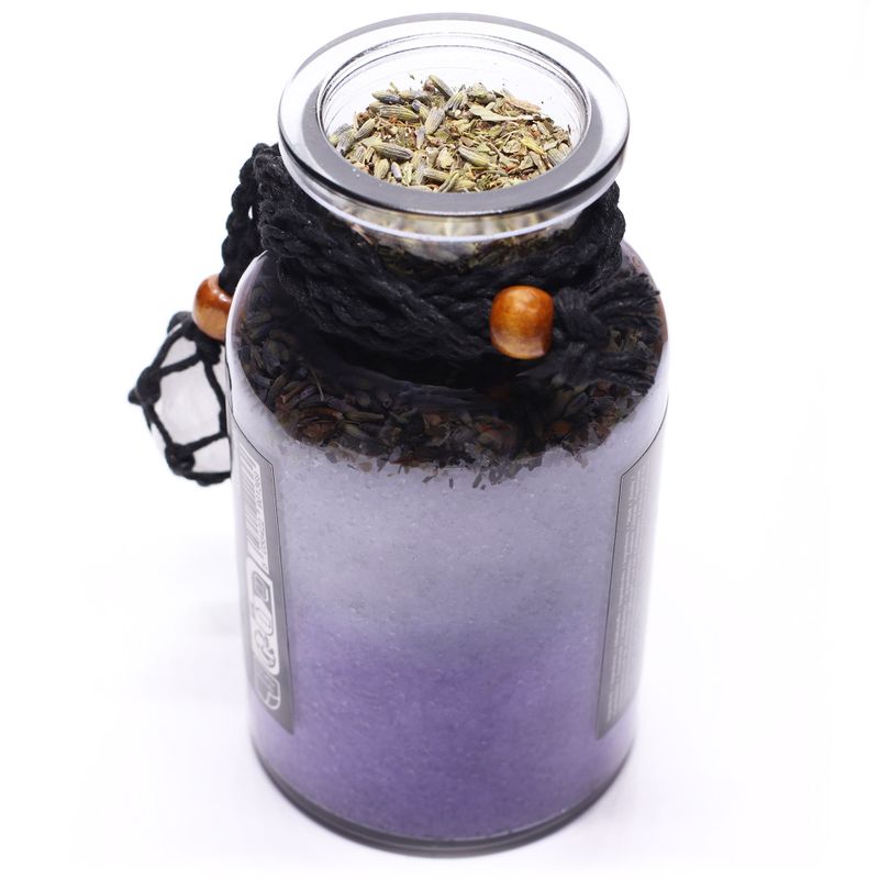Potion De Bain De Sorcière Ancienne & Amulette En Cristal De Roche - Purification Spirituelle