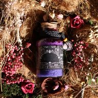 Potion De Bain De Sorcière Ancienne & Amulette En Quartz Rose - Amour