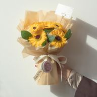 Grand Bouquet De Tournesols - L’Amour Est Éternel - Carte Cadeau