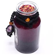 Potion De Bain De Sorcière Ancienne & Amulette En Améthyste - Séduction