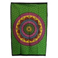 Art Mural En Coton (70x110cm) - Mandala Vibrant