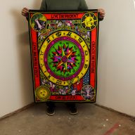 Art Mural En Coton (70x110cm) - Cercle De La Vie