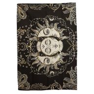 Art Mural En Coton (70x110cm) - Déesse Du Soleil