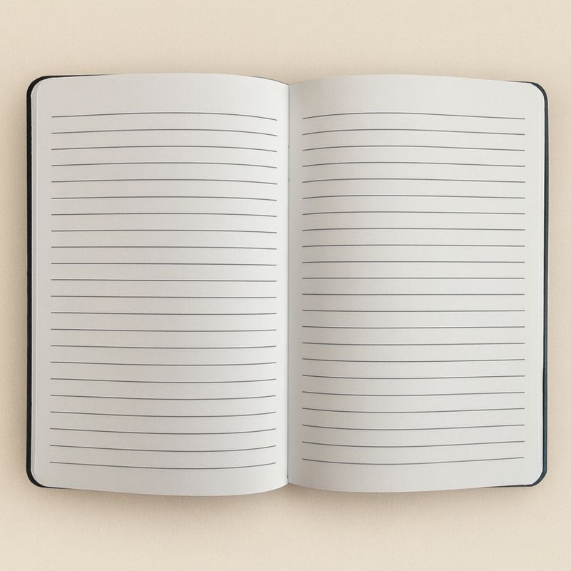 Carnet Velours - 80 pages - Carpe Diem - Noir