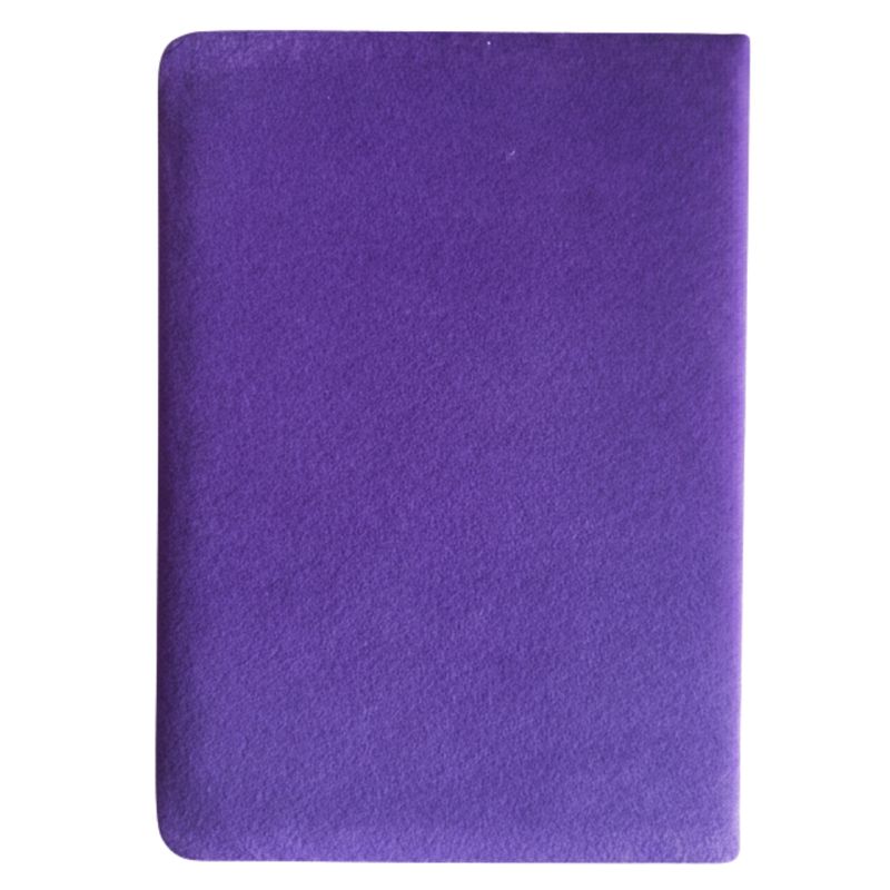 Carnet Velours - 80 pages "Create Magic" Violet