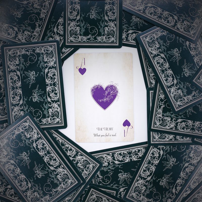 Cartes De Jeu Royaume Féerique & Oracle – Thème Fée