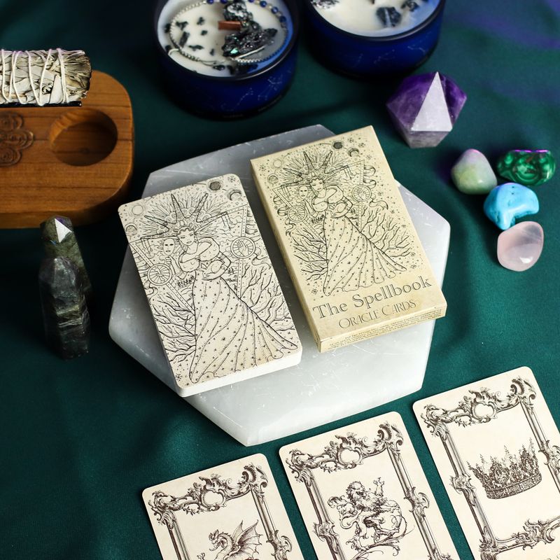 Cartes Oracle du Livre des Sorts – Jeu de Sorcellerie