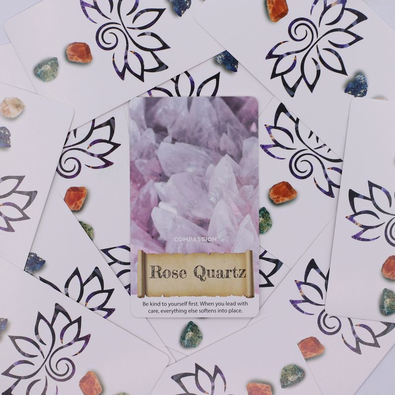 Cartes Oracle Cristaux & Élixirs – Jeu Énergie Curative