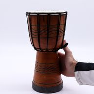 Petit Djembé Pro – Rythme de Liberté (aigu) – Petit 30 cm (Diia 15 cm)