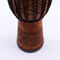 Djembé Pro Moyen – Vibration d’Âme (grave) – Moyen 40 cm (Diia 18 cm)